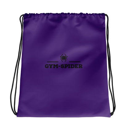 Gym-Spider Drawstring Bag